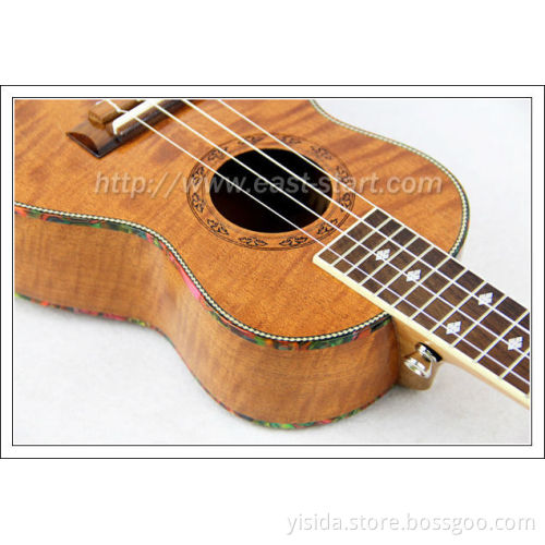Arched Back Okoume Flamed Maple Concert Ukulele